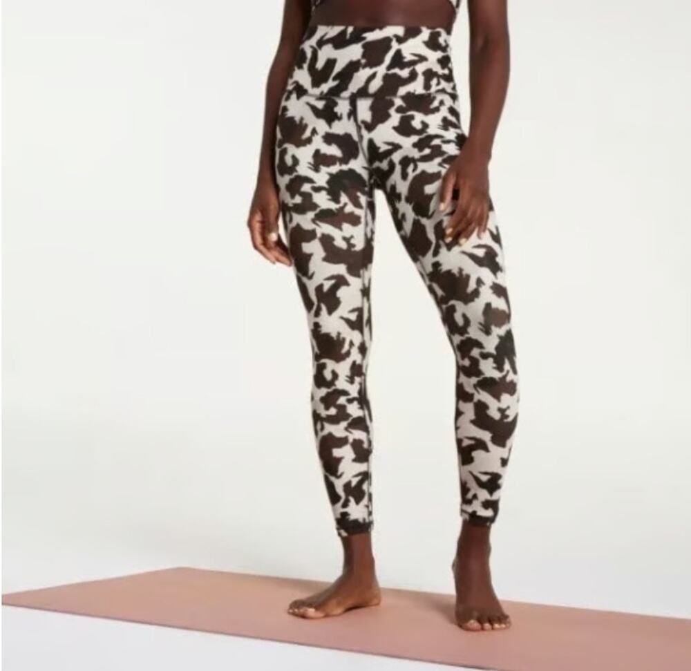 CALIA Core Essential 7/8 Leggings Womens Small S Pony Print High Rise NWT